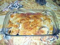 صينية البطاطا والباذنجان بالفرن.JPG